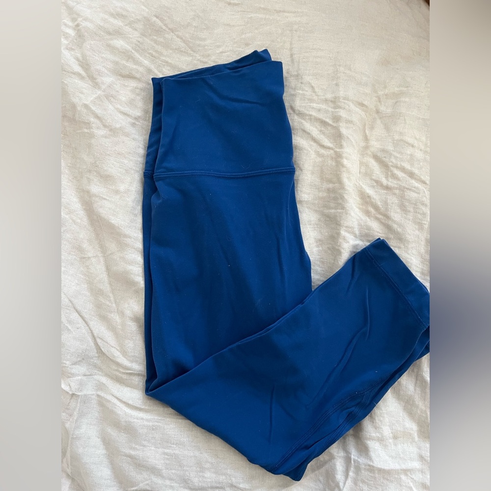 Lululemon align crop blue